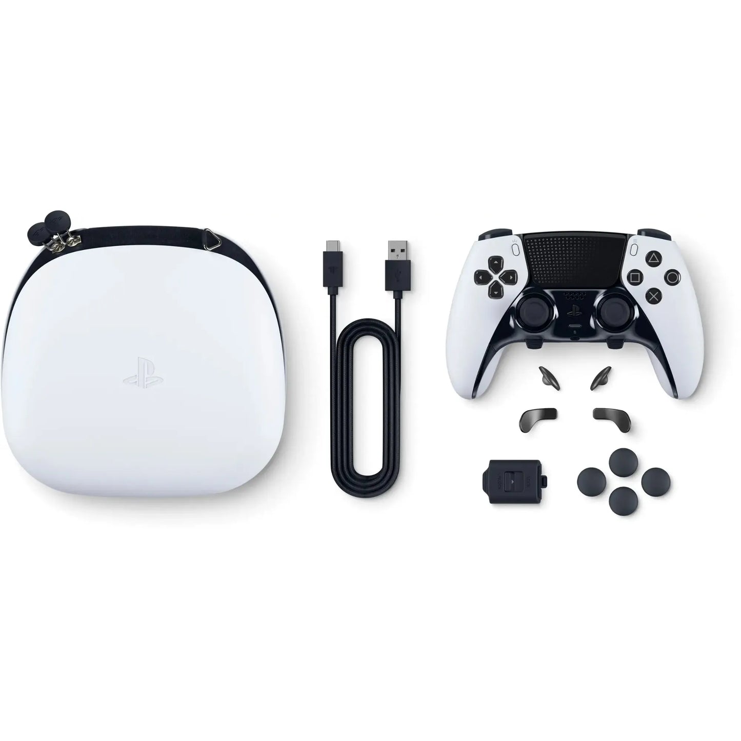 Sony DualSense Edge Wireless Controller, Black & White