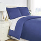 Luxe Microfiber Duvet Set, Denim