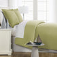 Luxe Microfiber Duvet Set, Sage Green