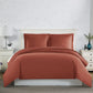 Luxe Microfiber Duvet Set, Marsala