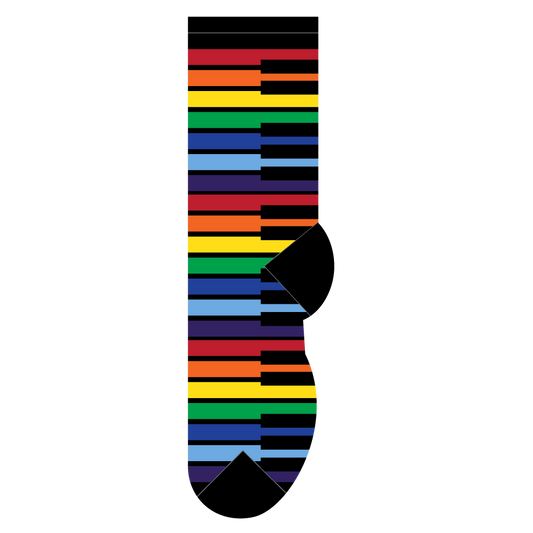 Colorful Piano Keys