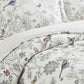 Floral Sparrow Comforter Set