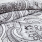 Royal Paisley Comforter Set, Black