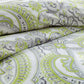 Imperial Paisly Comforter Set, Green