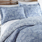 Madeline Print Duvet Slip Cover Set, Blue