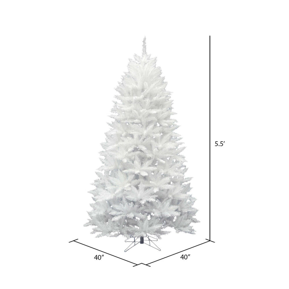 Sparkle White Spruce Artificial Tree, 5'5"