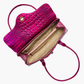 Brahmin Melbourne Collection Dayan Satchel, Voltage Violet