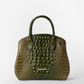 Brahmin Melbourne Collection Rosetta Satchel, Matcha Green