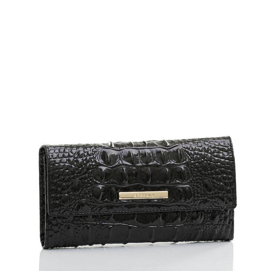 Brahmin Melbourne Collection Cordelia Wallet, Black