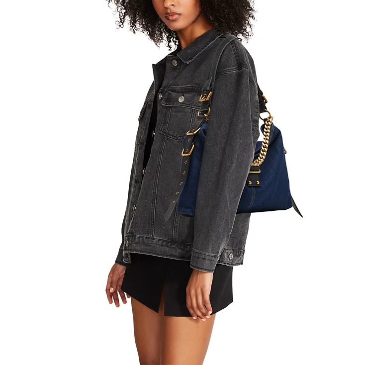 Steve Madden Alyssa Hobo Bag, Dark Denim