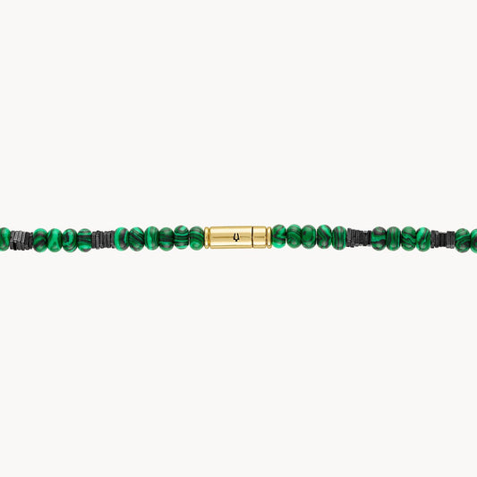 Bulova Malachite Necklace