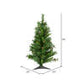 Cheyenne Pine Artificial Tree, 3'