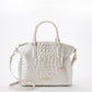 Brahmin Melbourne Collection Duxbury Satchel, Ivory Dream