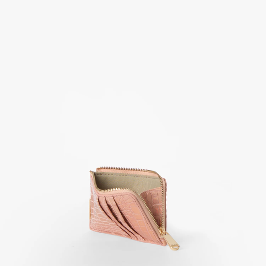 Brahmin Melbourne Collection Lennon Wallet, Rose Gold