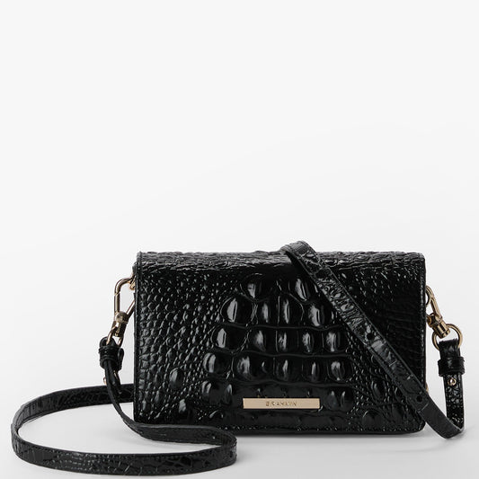 Brahmin Melbourne Collection Minuette Crossbody, Black