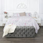 Secret Meadow Comforter Set, Grey